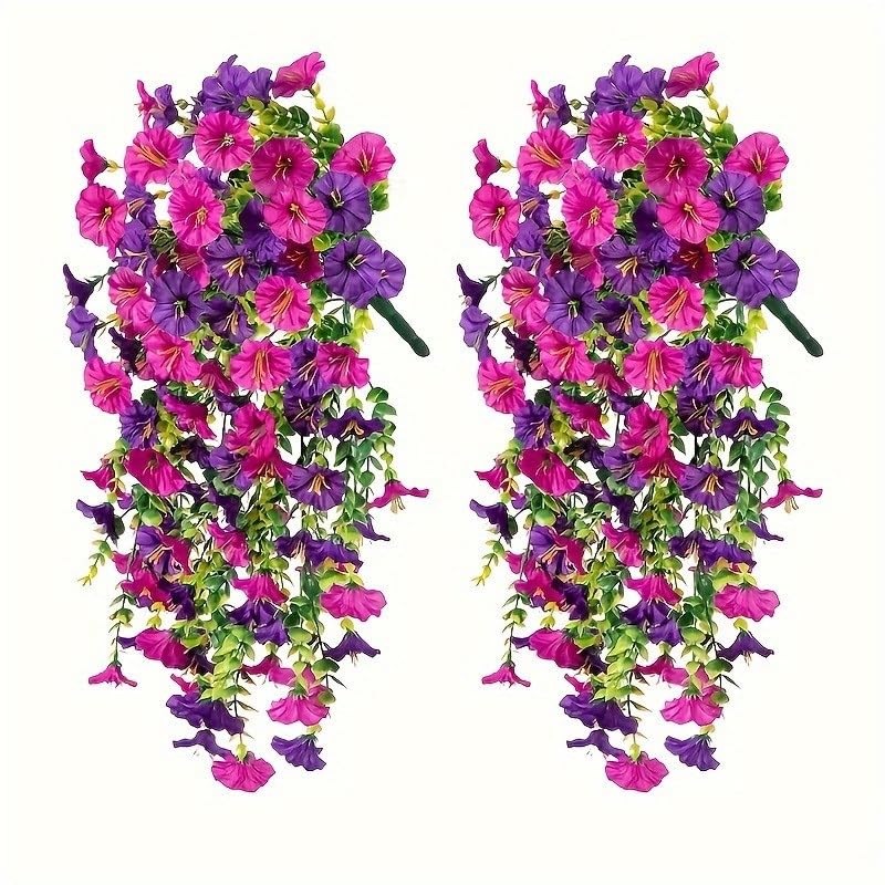 2pcs Artificial Hanging Flowers,Flower Bouquet Hanging Vine Plants for Wall Home Garden Patio Wedding Indoor Outdoor Decoration M
2pcs Artificial Hanging Flowers,Flower Bouquet Hanging Vine Plants for Wall Home Garden Patio Wedding Indoor Outdoor Decoration M