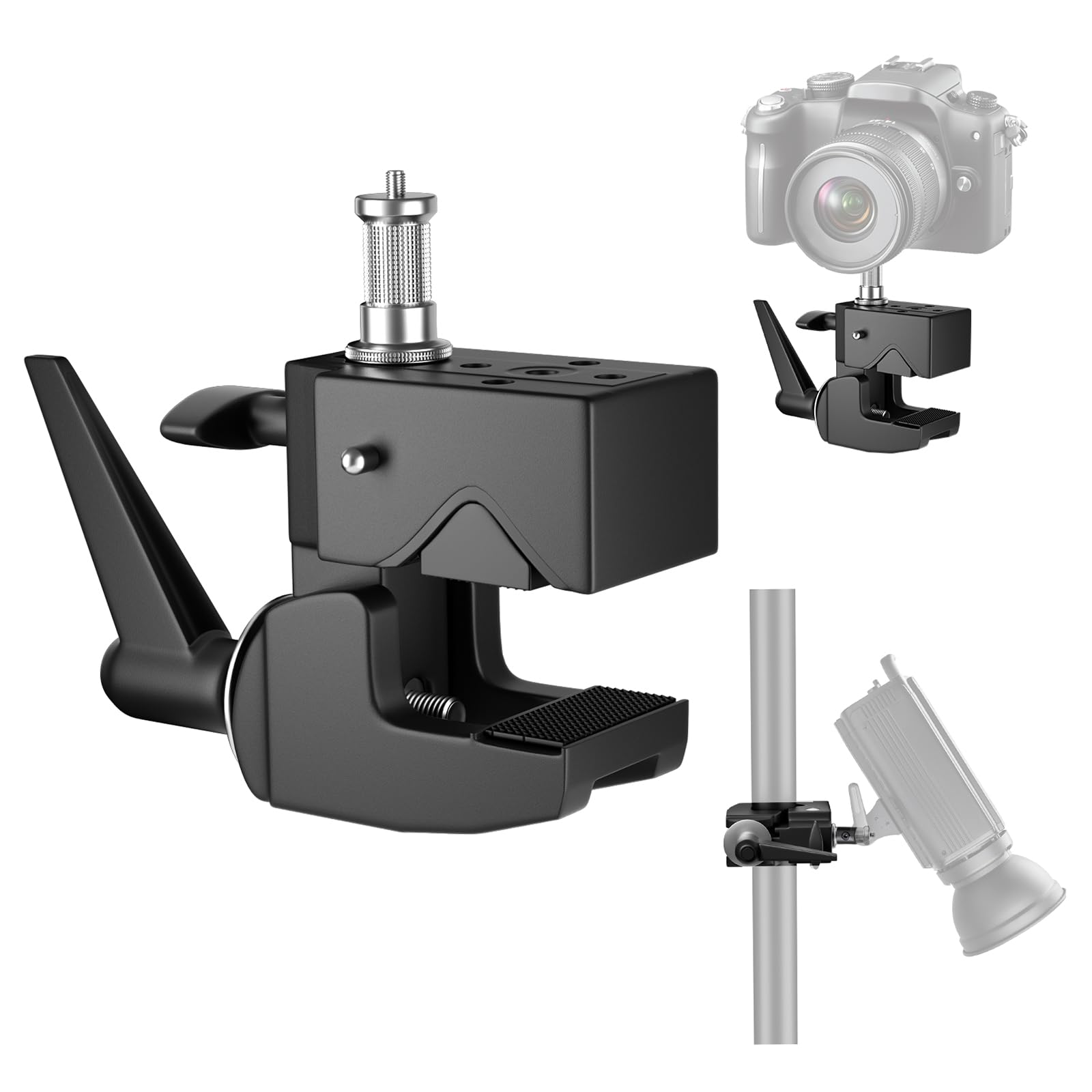 EMART Супер Трубный Камерный Шпилька с Максимальной Нагрузкой Совместимый с Плоским и Круглым Освещением Беззеркальные и Светодиодные Фонари Зажим, Зажим, Зажим, C-Зажим, 5/8
EMART Супер Трубный Камерный Шпилька с Максимальной Нагрузкой Совместимый с Плоским и Круглым Освещением Беззеркальные и Светодиодные Фонари Зажим, Зажим, Зажим, C-Зажим, 5/8