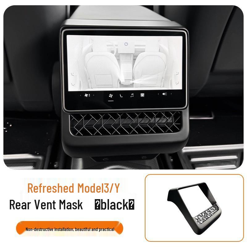 Tesla Model 3/Y Rear Air Outlet Protective Cover - Full Coverage Anti-Clogging Interior Accessory
Tesla Model 3/Y Rear Air Outlet Protective Cover - Full Coverage Anti-Clogging Interior Accessory