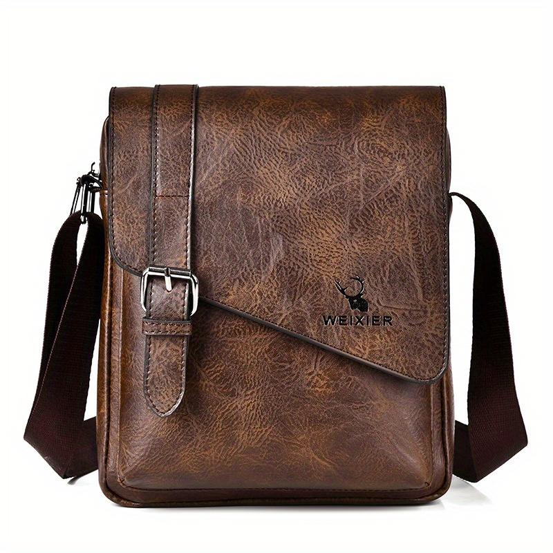 Men s Vintage Casual Crossbody Bag, Versatile Business Shoulder Bag, PU Leather Messenger Bag for Men Fashi Flip Cover Handbag
Men s Vintage Casual Crossbody Bag, Versatile Business Shoulder Bag, PU Leather Messenger Bag for Men Fashi Flip Cover Handbag