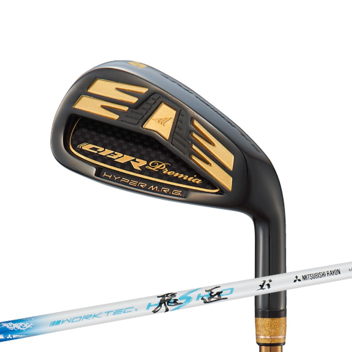WORKS GOLF Iron CBR Black Premier Iron 6-piece set Work Tech Hi-Sho Carbon FlexR High Rebound (#5~Pw) Right-handed
WORKS GOLF Iron CBR Black Premier Iron 6-piece set Work Tech Hi-Sho Carbon FlexR High Rebound (#5~Pw) Right-handed