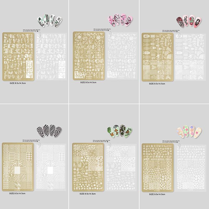 Large Nail Stamping Plates Butterfly Flower Pattern Stainless Steel Stencil Nail Art Stamps Geometry Template Nail Tools A22
Large Nail Stamping Plates Butterfly Flower Pattern Stainless Steel Stencil Nail Art Stamps Geometry Template Nail Tools A22