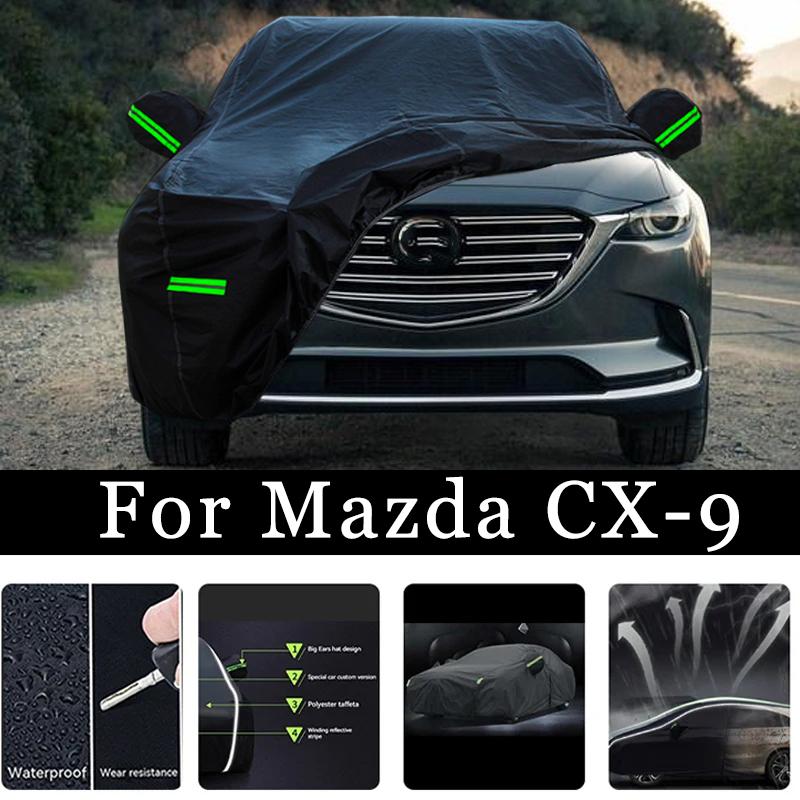 For MAZDA CX-9 Outdoor Protection Full Car Covers Snow Cover Sunshade Waterproof Dustproof Exterior Car accessories
For MAZDA CX-9 Outdoor Protection Full Car Covers Snow Cover Sunshade Waterproof Dustproof Exterior Car accessories
