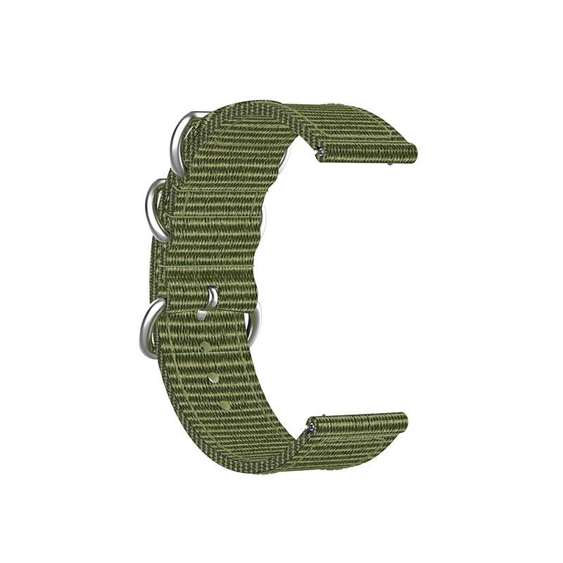 For Garmin Forerunner 255S/Huawei Watch GT 4 41mm 18mm Watch Strap Woven Nylon Canvas Stainless Steel Rings Buckle Watch Band Army Green
For Garmin Forerunner 255S/Huawei Watch GT 4 41mm 18mm Watch Strap Woven Nylon Canvas Stainless Steel Rings Buckle Watch Band Army Green