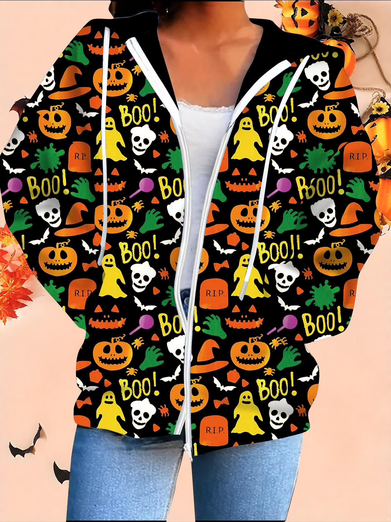 Хэллоуин Кардиган с капюшоном 3D-принт Большой размер Осень Зима Ретро 1XL чёрный
Хэллоуин Кардиган с капюшоном 3D-принт Большой размер Осень Зима Ретро 1XL чёрный