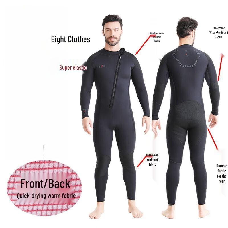 Brangdy Men s Long Sleeve Surfing & Freediving Wetsuit XS-2XL
Brangdy Men s Long Sleeve Surfing & Freediving Wetsuit XS-2XL