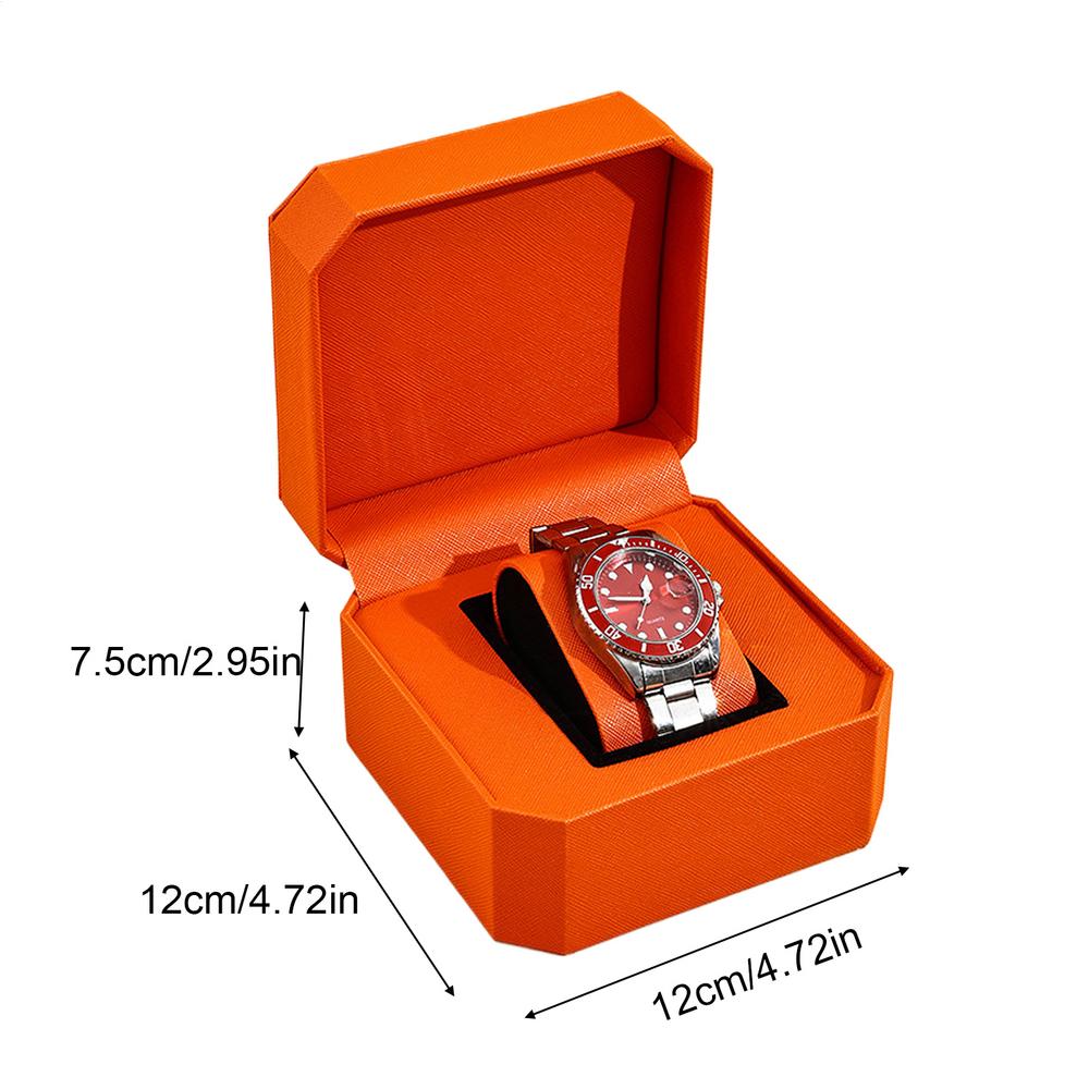 Винтажный ПУ чехол для часов Кожаная коробка для хранения часов Стильный контейнер для часов Коробка для демонстрации часов ПУ материал для путешествий на открытом воздухе оранжевый
Винтажный ПУ чехол для часов Кожаная коробка для хранения часов Стильный контейнер для часов Коробка для демонстрации часов ПУ материал для путешествий на открытом воздухе оранжевый