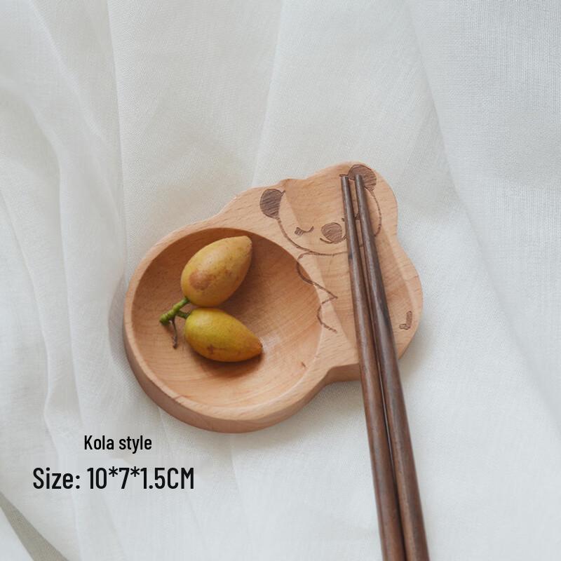 Ru Han Creative Japanese Cartoon Wooden Dipping Dish & Chopstick Rest
Ru Han Creative Japanese Cartoon Wooden Dipping Dish & Chopstick Rest