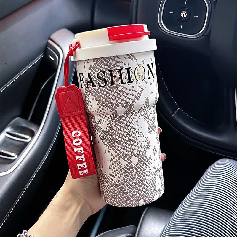 Shangqi Portable Insulated Coffee Tumbler with Dual-Drink Lid
Shangqi Portable Insulated Coffee Tumbler with Dual-Drink Lid