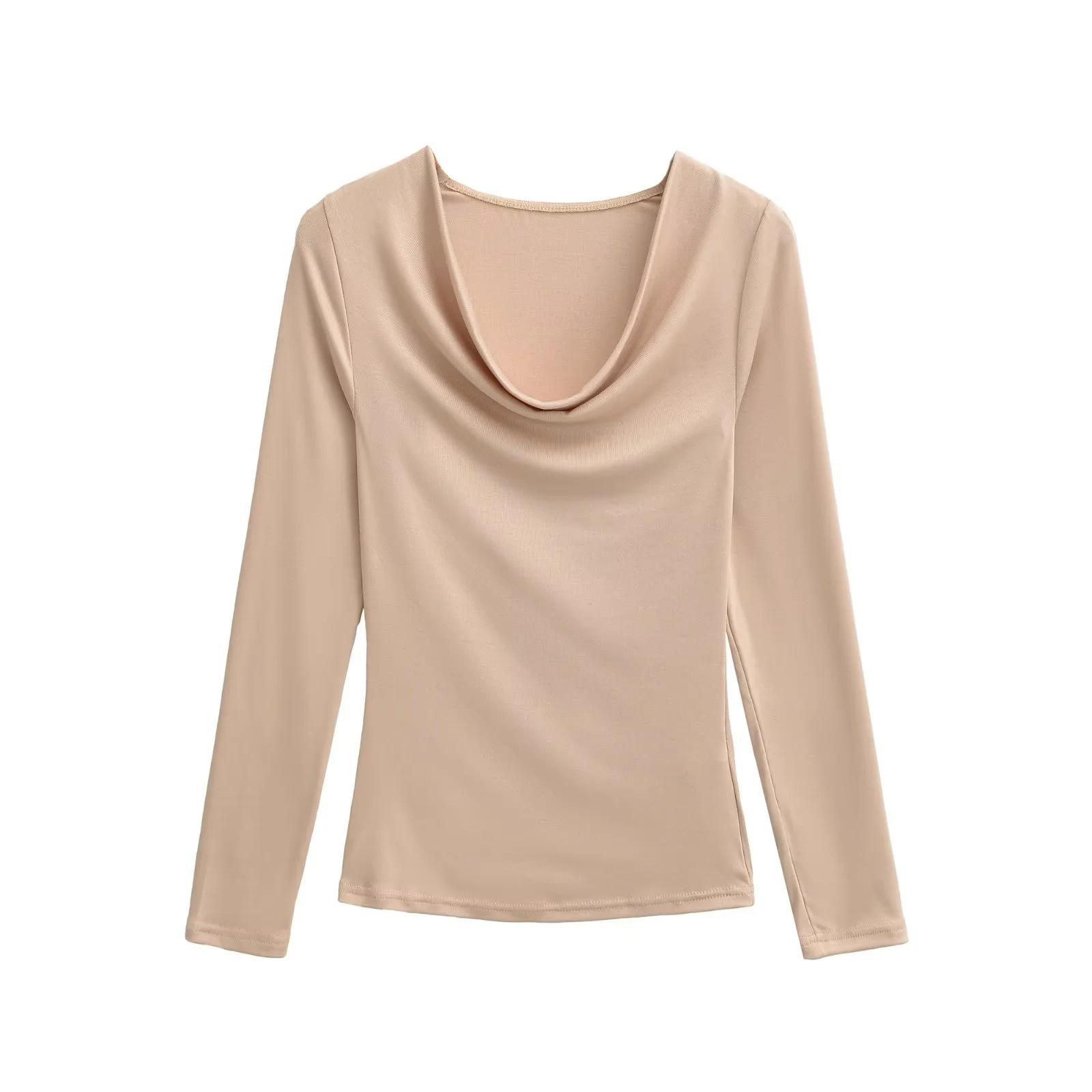 Women s Sexy Slim-Fit Low-Cut Long Sleeve T-Shirt: Spicy & Chic Solid Color Base Layer Medium абрикосовий
Women s Sexy Slim-Fit Low-Cut Long Sleeve T-Shirt: Spicy & Chic Solid Color Base Layer Medium абрикосовий