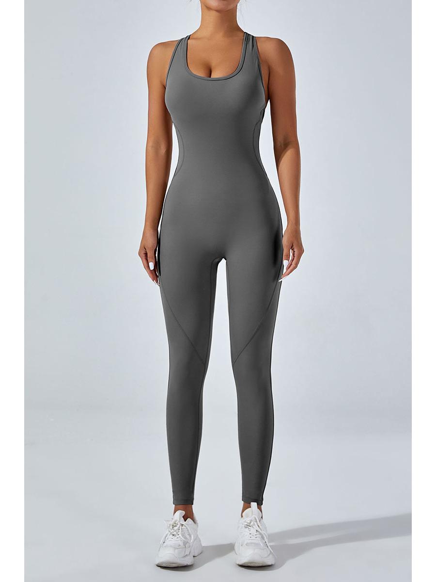 Европейский и американский сексуальный комбинезон для йоги с открытой спиной - высокоэластичные цельные брюки для активного отдыха Medium
Европейский и американский сексуальный комбинезон для йоги с открытой спиной - высокоэластичные цельные брюки для активного отдыха Medium