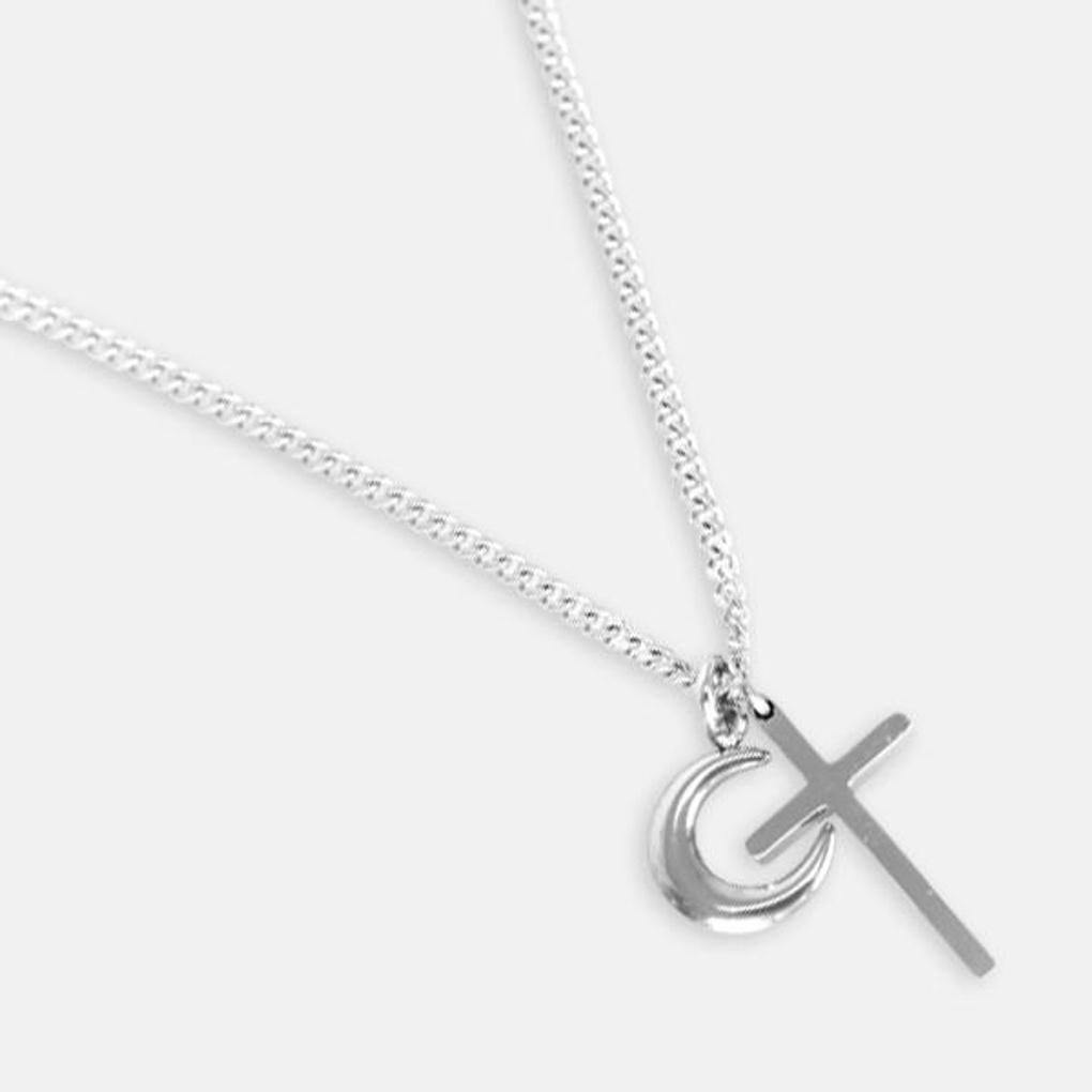 Surgical steel necklace, couple pendant for women and men, 960ZIDA
Surgical steel necklace, couple pendant for women and men, 960ZIDA