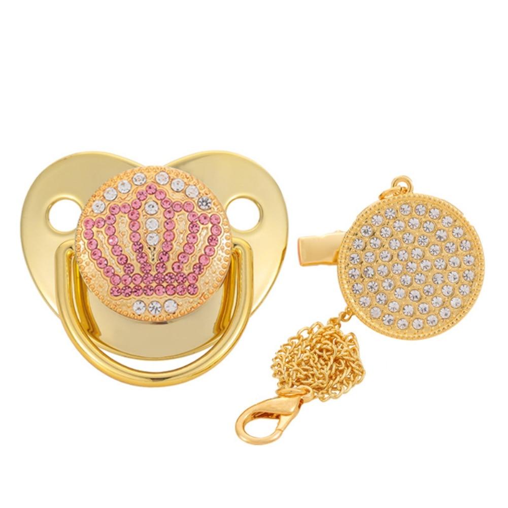 Bling Детская пустышка Корона Серия Пустышка BPA Бесплатный уникальный подарок для новорожденного малыша Шоу 0-12M
Bling Детская пустышка Корона Серия Пустышка BPA Бесплатный уникальный подарок для новорожденного малыша Шоу 0-12M