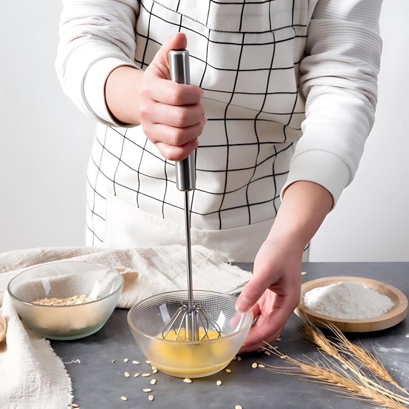 Portable Manual Whisk, 36cm Small Hand Mixer for Frothing & Beating. No Power Needed, Kitchen Helper United States
Portable Manual Whisk, 36cm Small Hand Mixer for Frothing & Beating. No Power Needed, Kitchen Helper United States