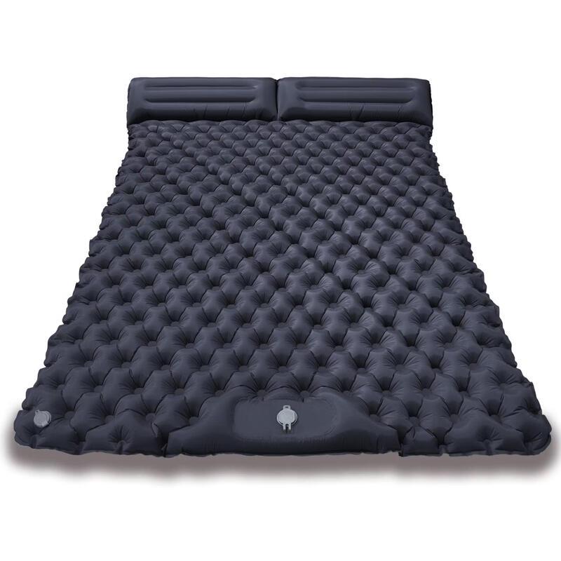 Foot-Pump Double Camping Sleeping Mat with Pillow
Foot-Pump Double Camping Sleeping Mat with Pillow