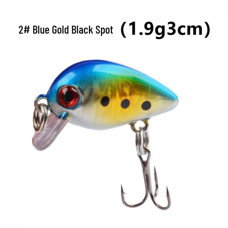 Lure Micro Bait Millet Minnow 1.9g - Artificial Rock Bait for Bass, Mini Fat Person Mabaqiao Slow.
Lure Micro Bait Millet Minnow 1.9g - Artificial Rock Bait for Bass, Mini Fat Person Mabaqiao Slow.