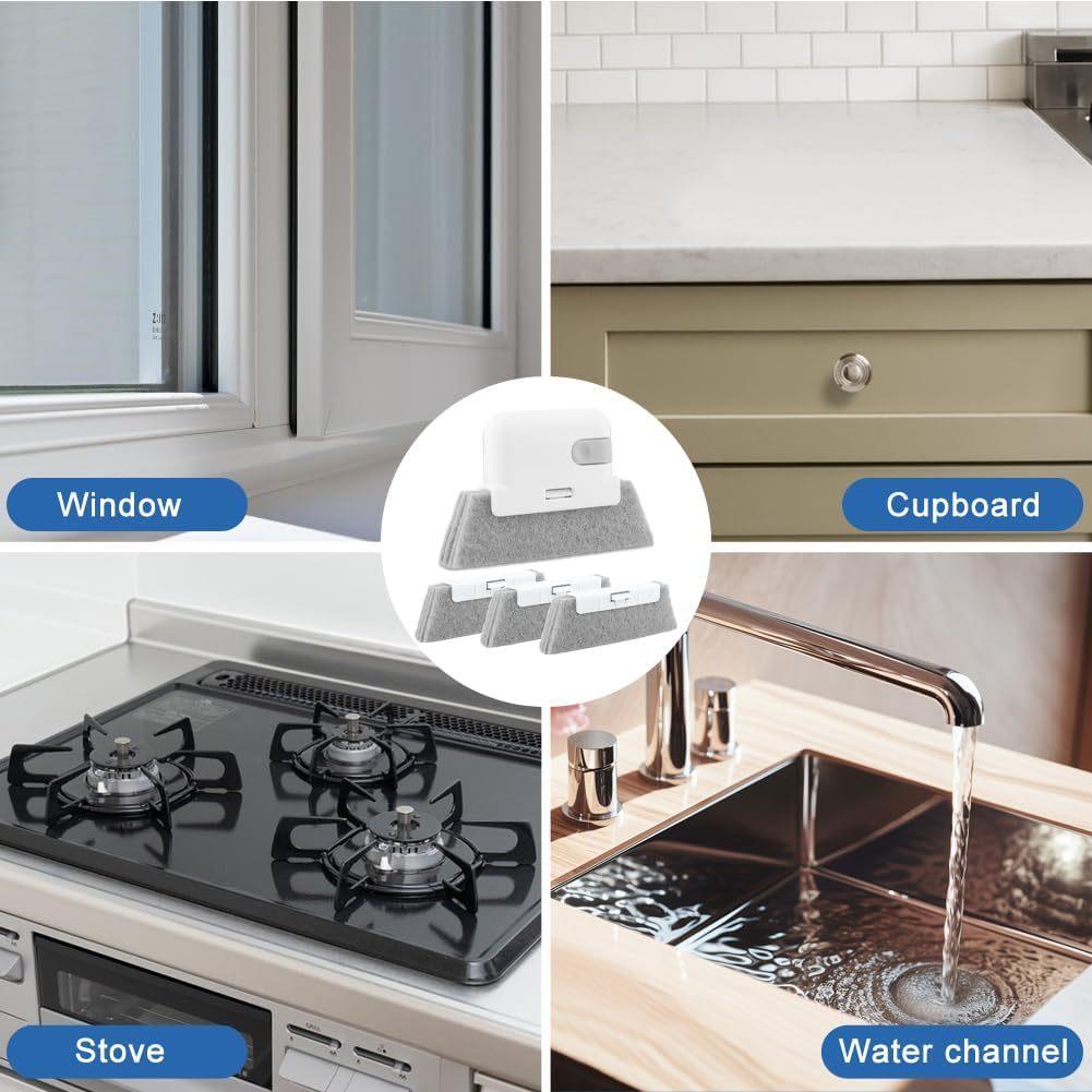 1pc track cleaning brush - hand held sliding door cleaner, efficient cleaning tool | soft brush, window cleaning tool
1pc track cleaning brush - hand held sliding door cleaner, efficient cleaning tool | soft brush, window cleaning tool