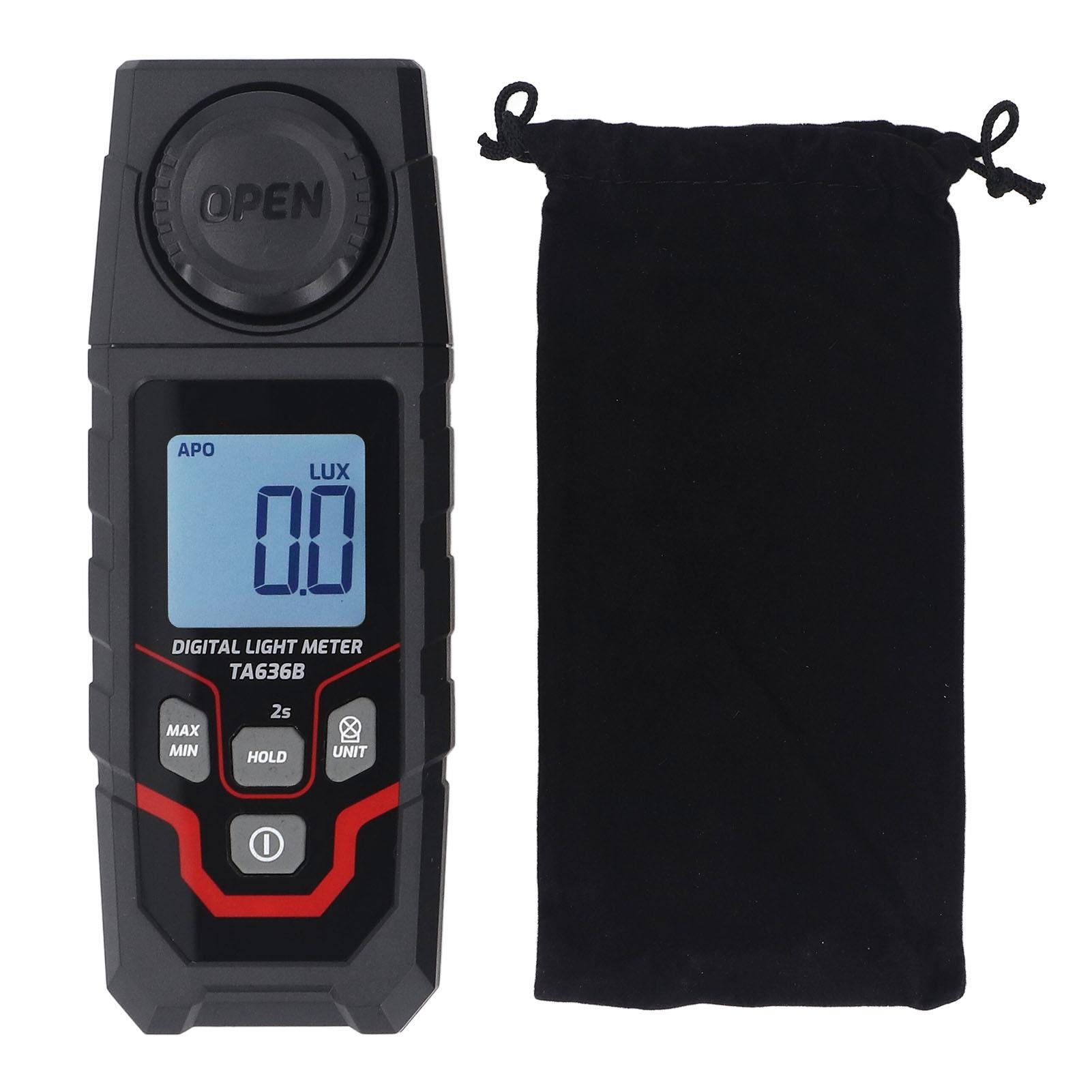 Bluetooth Light Meter 200000LX Range 0.1LX Resolution High Precise Probe Bluetooth Digital
Bluetooth Light Meter 200000LX Range 0.1LX Resolution High Precise Probe Bluetooth Digital
