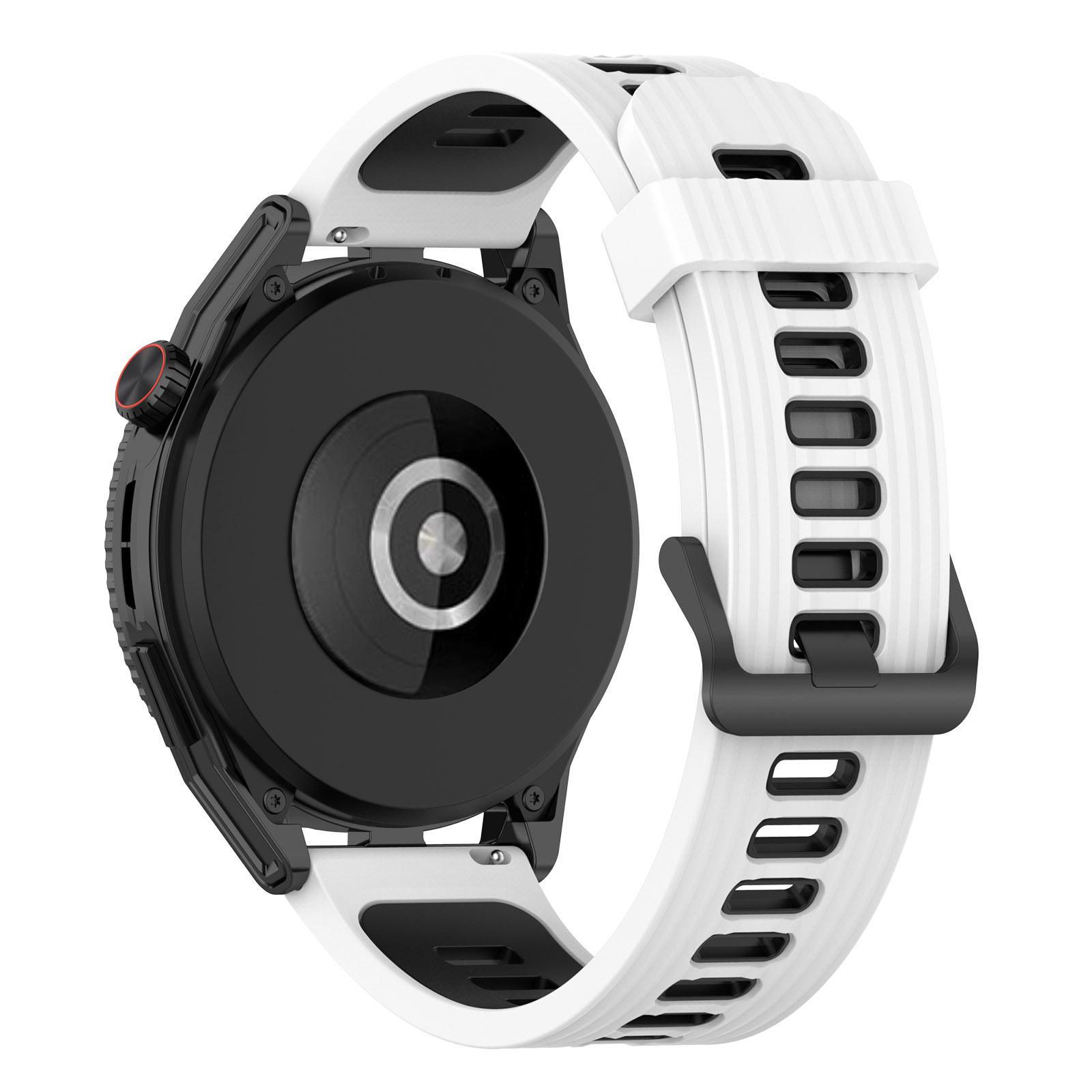Для Huawei Watch GT 3 SE/Samsung Galaxy Watch3 45mm Силіконовий Ремінець для Годинника 22мм Двоколірні Смужки Наручний Ремінець White/Black
Для Huawei Watch GT 3 SE/Samsung Galaxy Watch3 45mm Силіконовий Ремінець для Годинника 22мм Двоколірні Смужки Наручний Ремінець White/Black