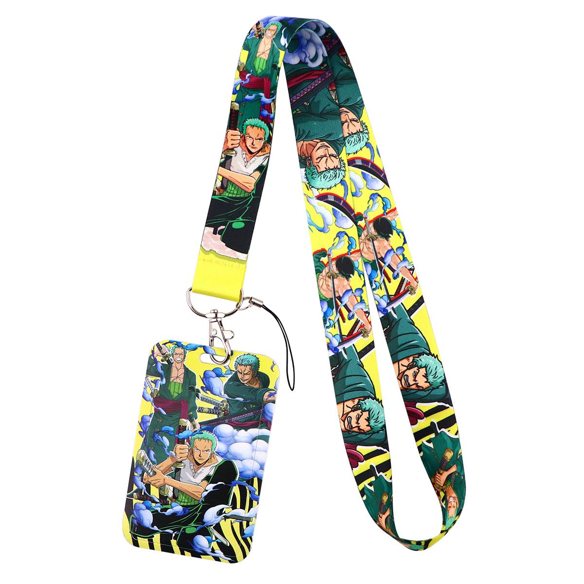 Japan Anime Cartoon Zoro Neck Strap Lanyards for Key ID Card Gym Cell C USB Badge Holder Rope Cute Key Chain Toy Gift
Japan Anime Cartoon Zoro Neck Strap Lanyards for Key ID Card Gym Cell C USB Badge Holder Rope Cute Key Chain Toy Gift