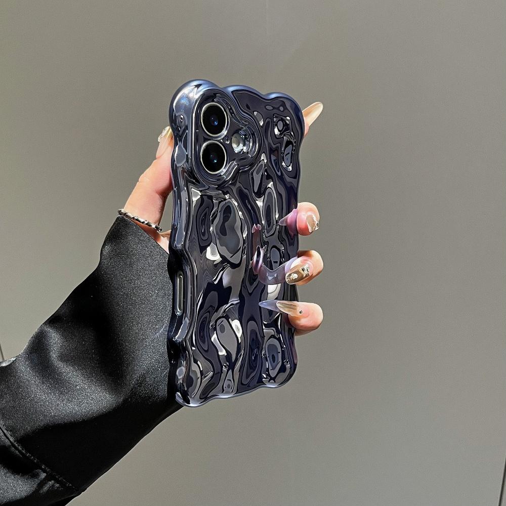 Luxury Plating Curved 3D Waves Bright Glossy Phone Case For For Iphone 16 15 Plus 14 13 12 Pro Max 11 Shockproof Soft Bumper Cover For iPhone 14
Luxury Plating Curved 3D Waves Bright Glossy Phone Case For For Iphone 16 15 Plus 14 13 12 Pro Max 11 Shockproof Soft Bumper Cover For iPhone 14