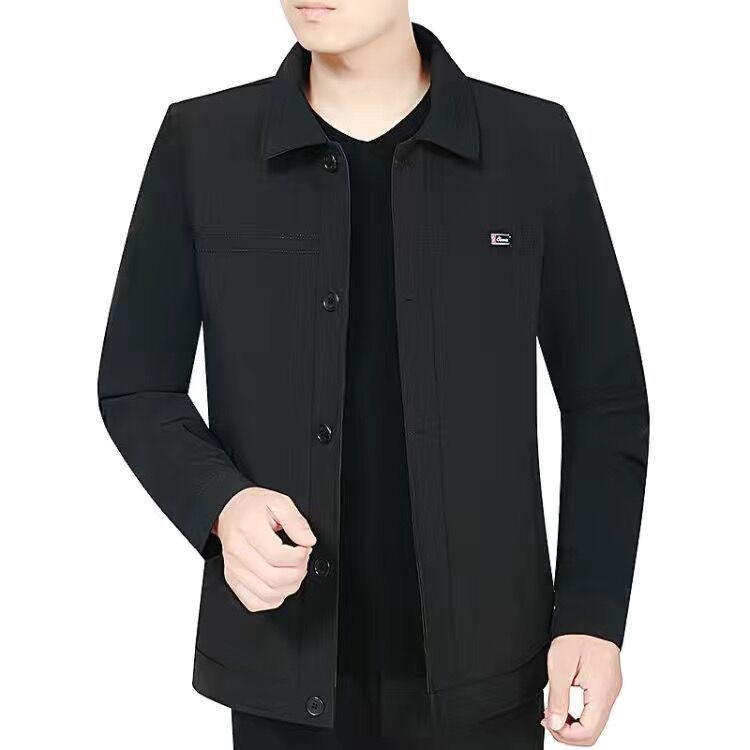 Men s Plus Velvet Turn-Down Collar Jacket for Middle-Aged and Elderly - Thick Autumn/Winter Business Coat 170 (recommended 80-100 kg)
Men s Plus Velvet Turn-Down Collar Jacket for Middle-Aged and Elderly - Thick Autumn/Winter Business Coat 170 (recommended 80-100 kg)