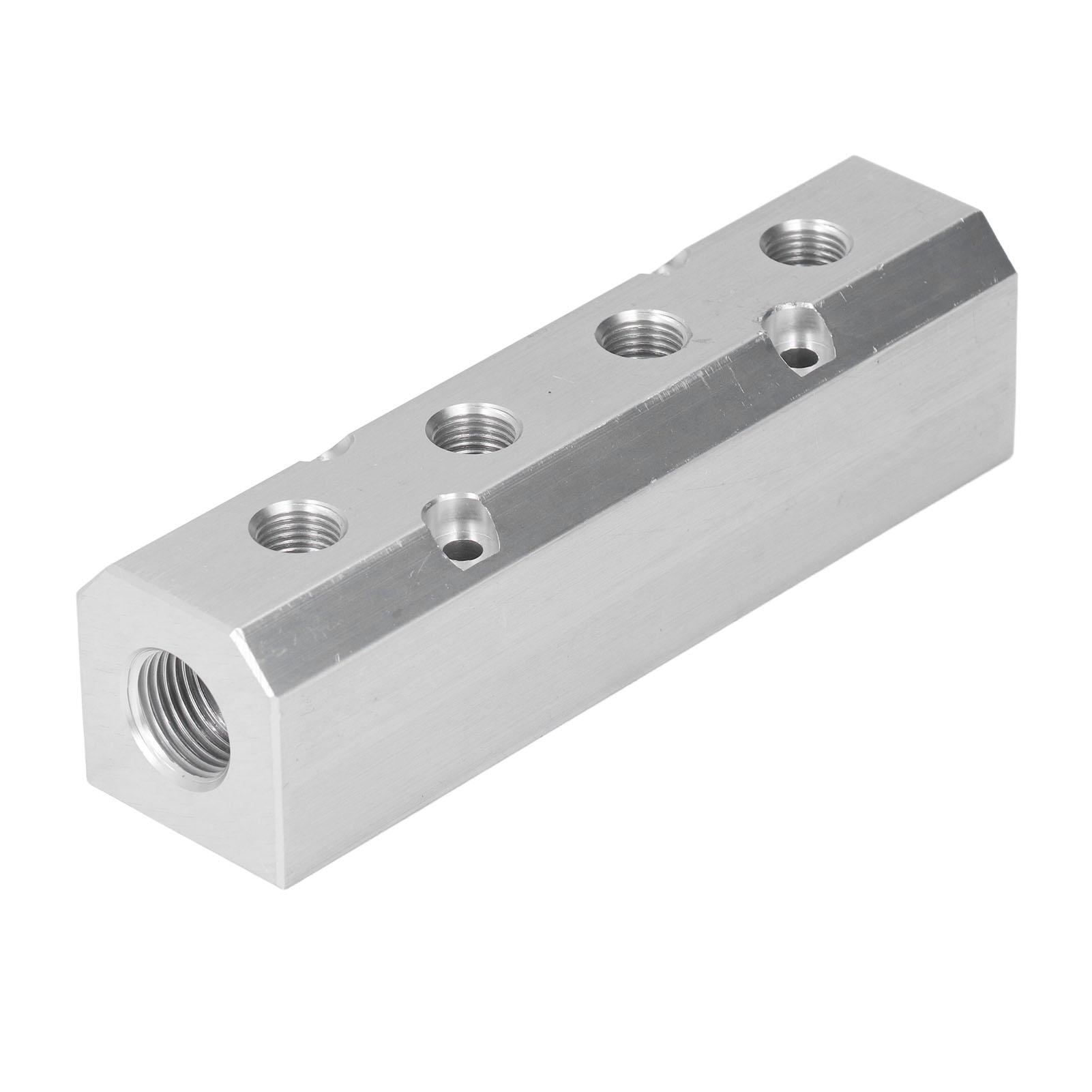 Air Manifold Large Flow Aluminium Pneumatic Block 40x40mm G12 Inlet G14 OutletSY40024F
Air Manifold Large Flow Aluminium Pneumatic Block 40x40mm G12 Inlet G14 OutletSY40024F
