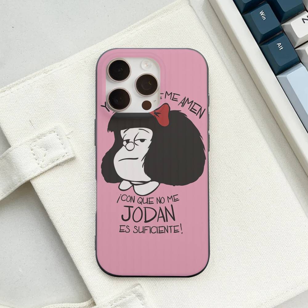 Popular Cartoon M-Mafalda For IPhone 16 15 11 12 13 14 17 Pro Max PLUS Pro Soft Corrugated Silicone Back Phone Case iPhone 14 pro
Popular Cartoon M-Mafalda For IPhone 16 15 11 12 13 14 17 Pro Max PLUS Pro Soft Corrugated Silicone Back Phone Case iPhone 14 pro