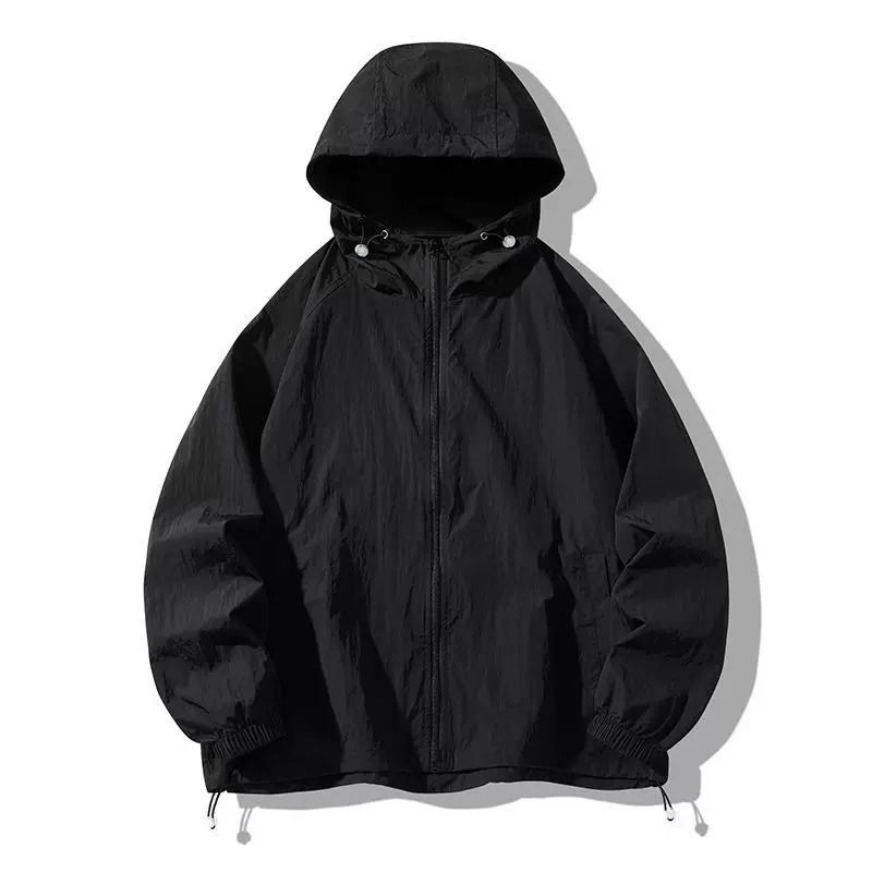 Men s Summer Thin Ice Silk Casual Hooded Sun Protection Clothing for Couples, Outdoor Sports Clothing, Skin Clothing XXXXL чорний
Men s Summer Thin Ice Silk Casual Hooded Sun Protection Clothing for Couples, Outdoor Sports Clothing, Skin Clothing XXXXL чорний