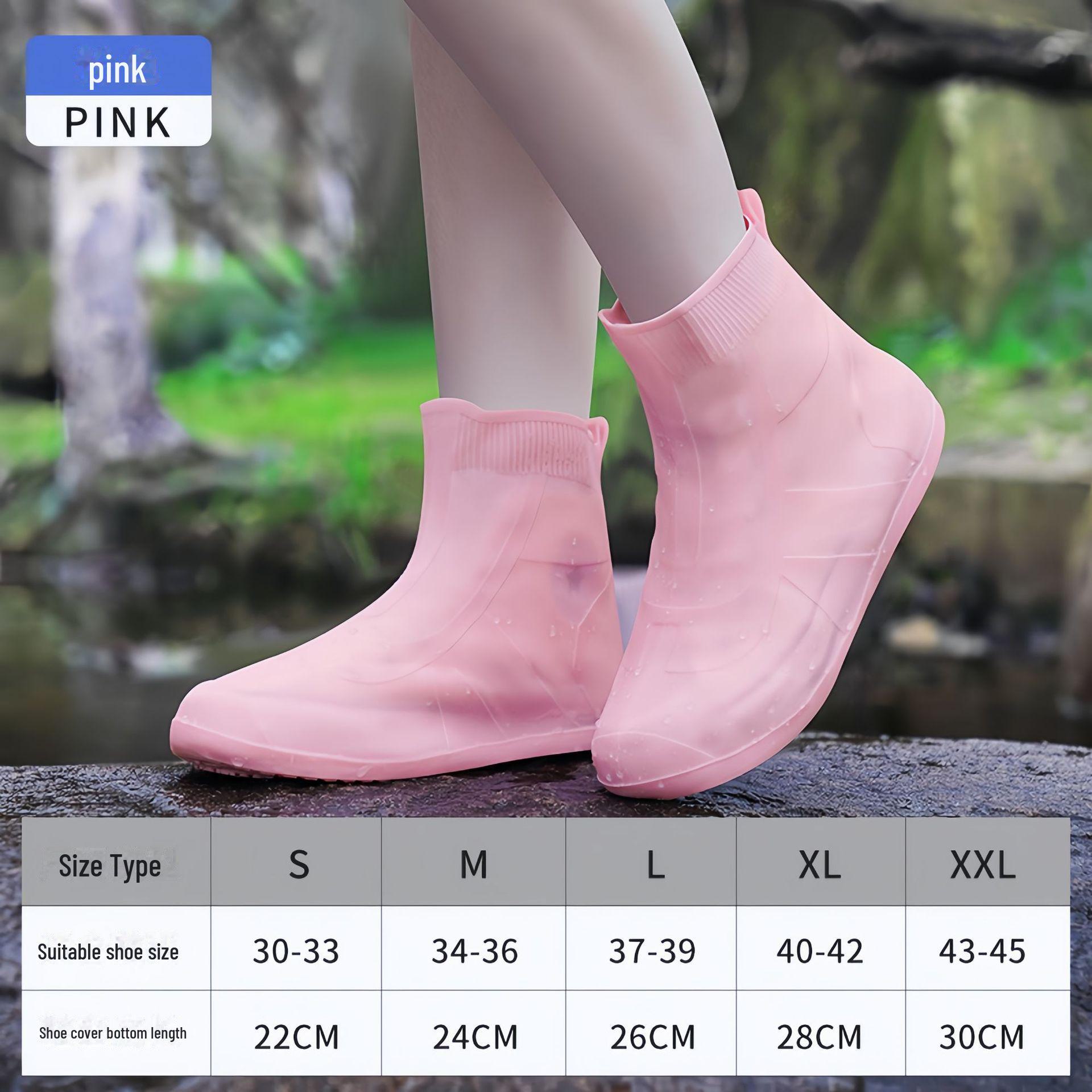 Водонепроницаемые нескользящие силиконовые чехлы для дождевых сапог для мужчин и женщин — прочные и толстые для использования на открытом воздухе в дождливые дни L (37-39) розовый
Водонепроницаемые нескользящие силиконовые чехлы для дождевых сапог для мужчин и женщин — прочные и толстые для использования на открытом воздухе в дождливые дни L (37-39) розовый