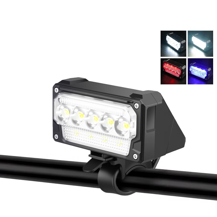 MTB Bike Front Lights USB LED Rechargeable Waterproof Mountain Bike Headlight Bicycle Light Warning Cycling Accessories
MTB Bike Front Lights USB LED Rechargeable Waterproof Mountain Bike Headlight Bicycle Light Warning Cycling Accessories