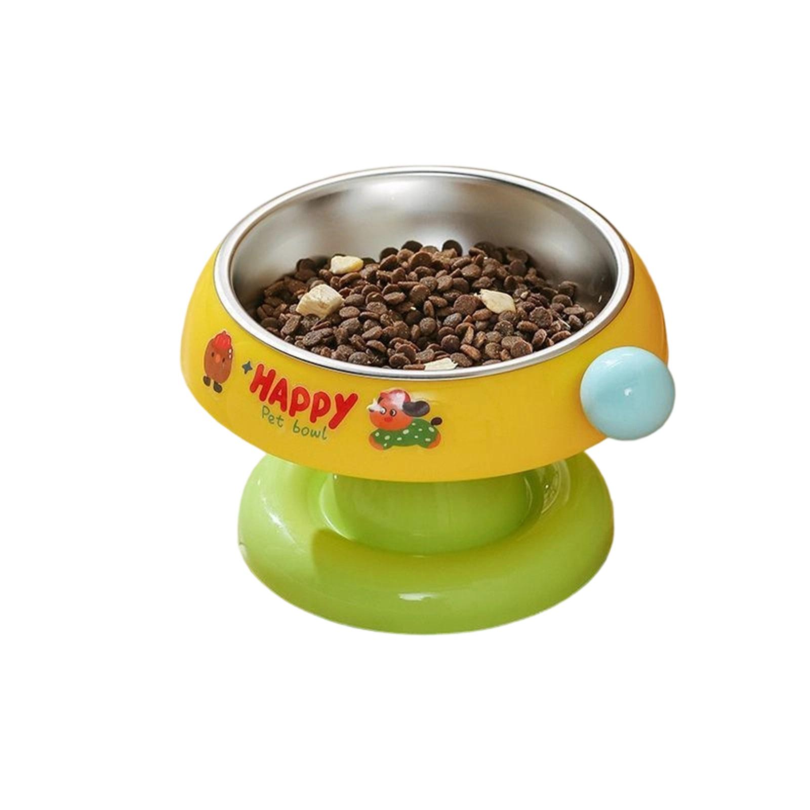 Миска для кошек из нержавеющей стали, Не-, Повышающая дофамин, С цветным покрытием, -черный подбородок, Миска для кошек-мороженого на высоких ножках, Поддержка шеи. One Size жёлтый
Миска для кошек из нержавеющей стали, Не-, Повышающая дофамин, С цветным покрытием, -черный подбородок, Миска для кошек-мороженого на высоких ножках, Поддержка шеи. One Size жёлтый