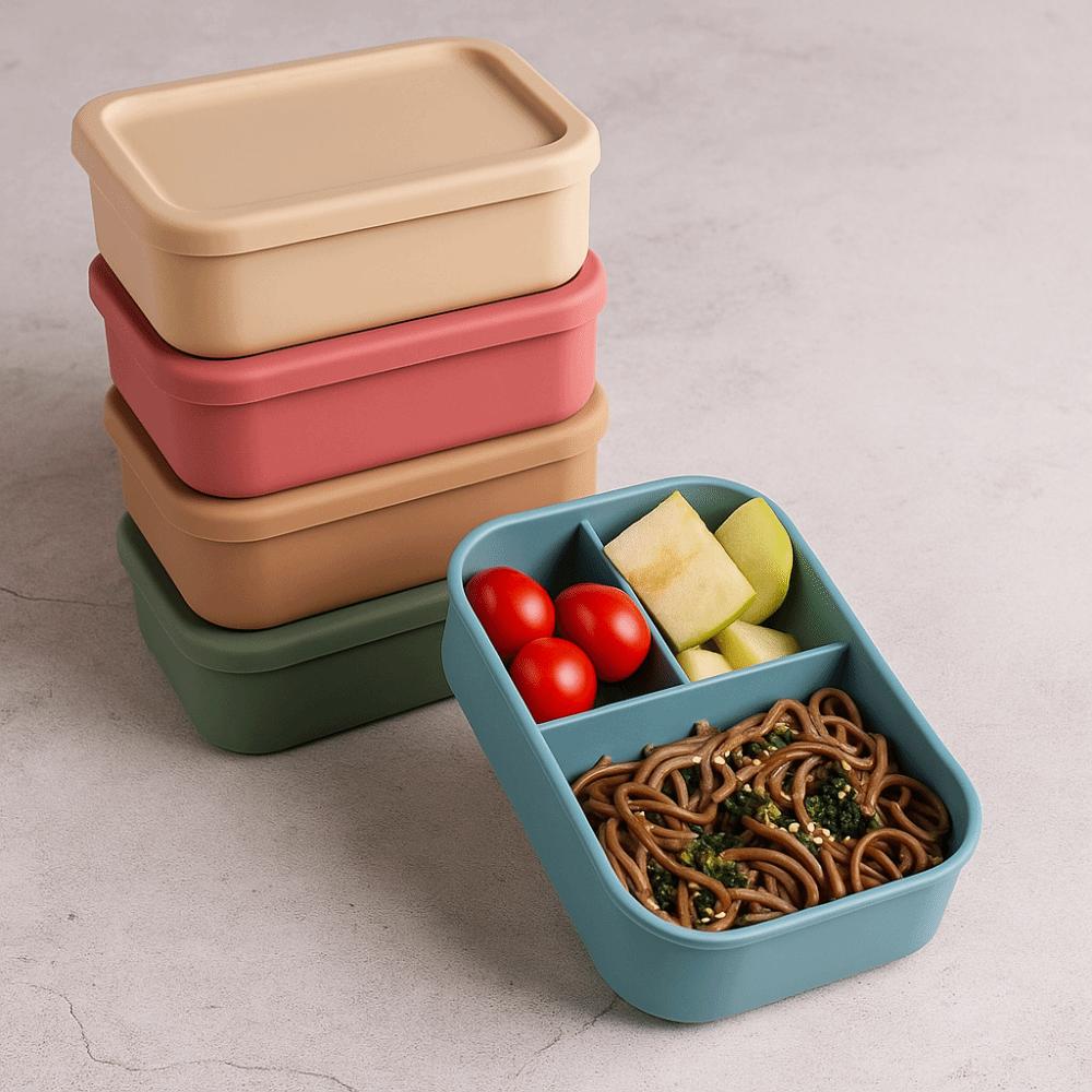 Microwavable Food Container Rectangular Lunch Container Durable Silicone Lunch Box School 700ML рожевий червоний колір
Microwavable Food Container Rectangular Lunch Container Durable Silicone Lunch Box School 700ML рожевий червоний колір