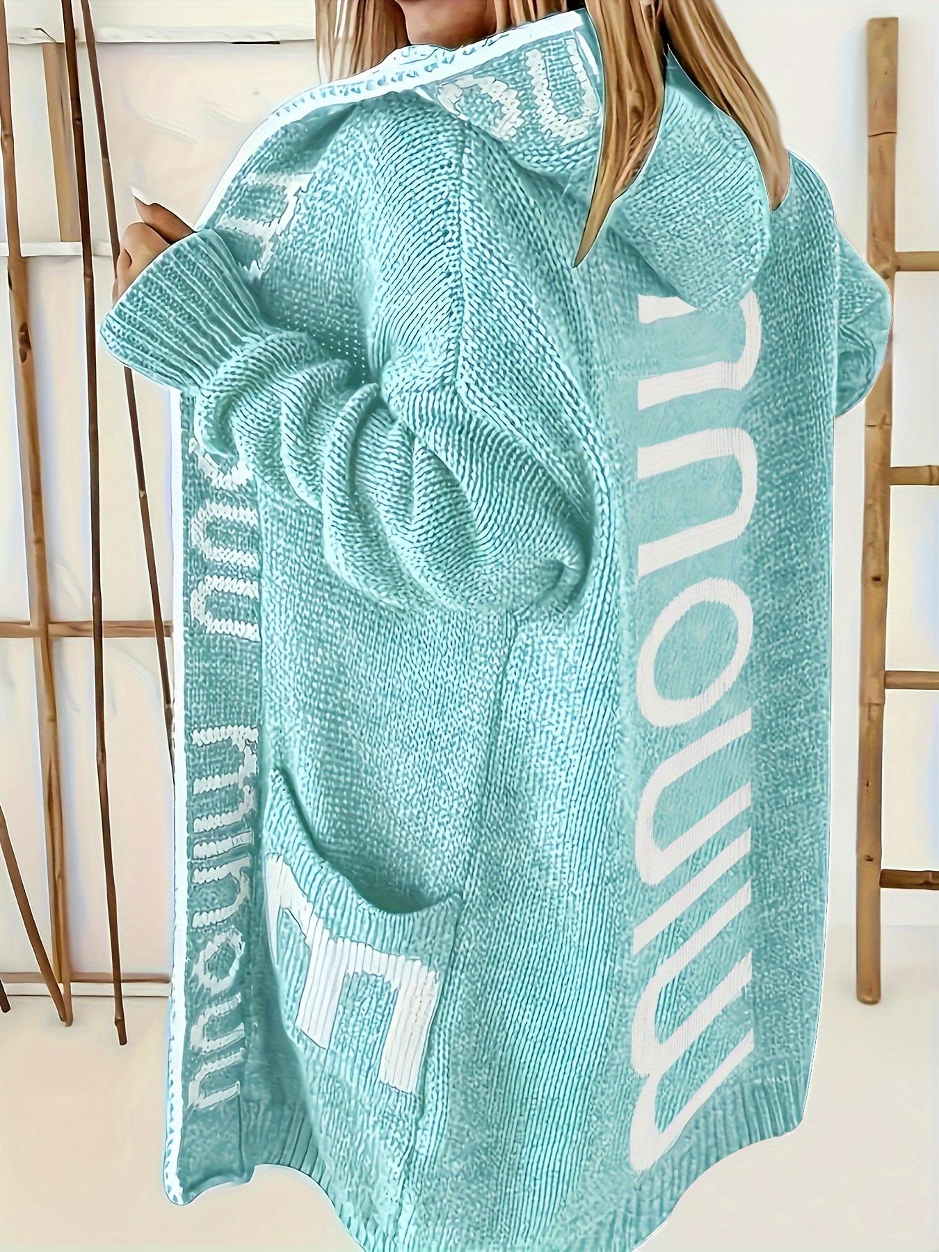 Женский повседневный кардиган с капюшоном и принтом алфавита, длинными рукавами, открытым передом, высокой эластичностью и карманами - мягкий, дышащий и удобный 3XL озеро синий
Женский повседневный кардиган с капюшоном и принтом алфавита, длинными рукавами, открытым передом, высокой эластичностью и карманами - мягкий, дышащий и удобный 3XL озеро синий