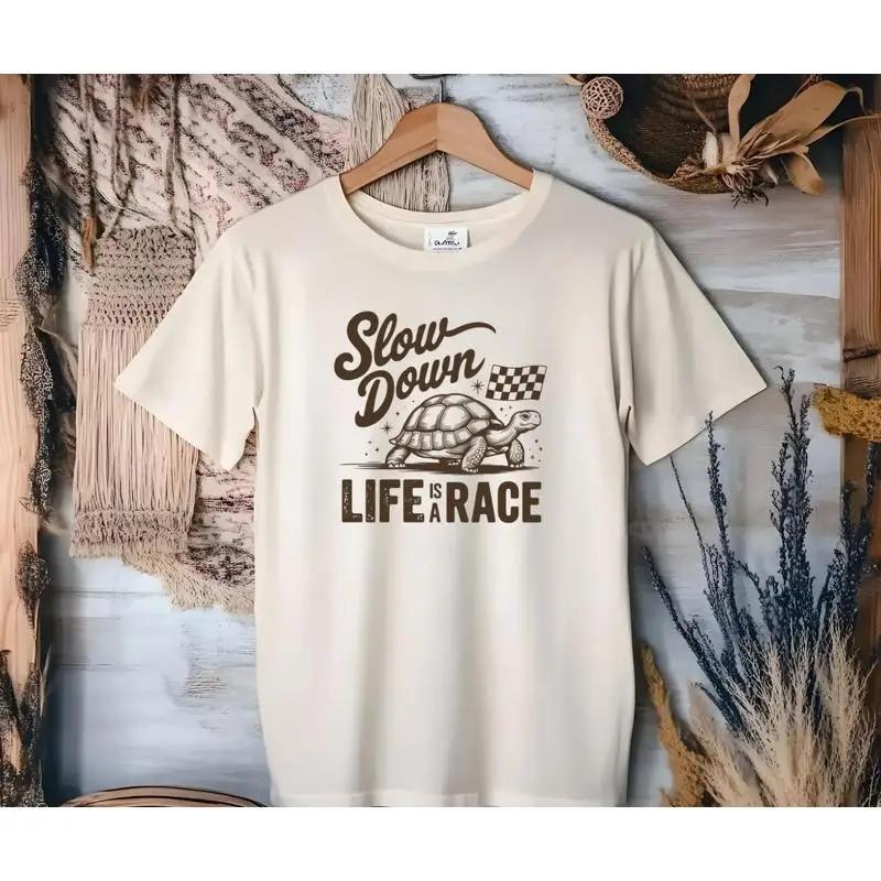 Retro Funny Sarcastic Turtle T Shirt Slow Down Life Is A Race Vintage Animal Saying Lover 5XL різнокольоровий
Retro Funny Sarcastic Turtle T Shirt Slow Down Life Is A Race Vintage Animal Saying Lover 5XL різнокольоровий
