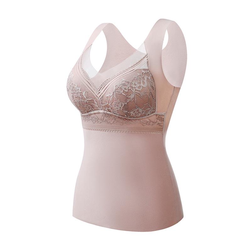 Women s Lace Cup Fleece Warm Vest Bra - Slim Fit, One-Piece Base Layer for Autumn & Winter XL (Recommended 80-100 jin)
Women s Lace Cup Fleece Warm Vest Bra - Slim Fit, One-Piece Base Layer for Autumn & Winter XL (Recommended 80-100 jin)