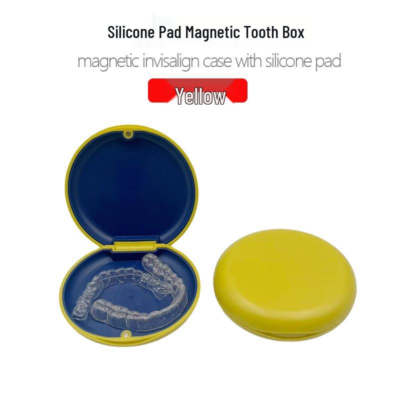 Magnetic Invisible Aligner & Retainer Storage Box
Magnetic Invisible Aligner & Retainer Storage Box