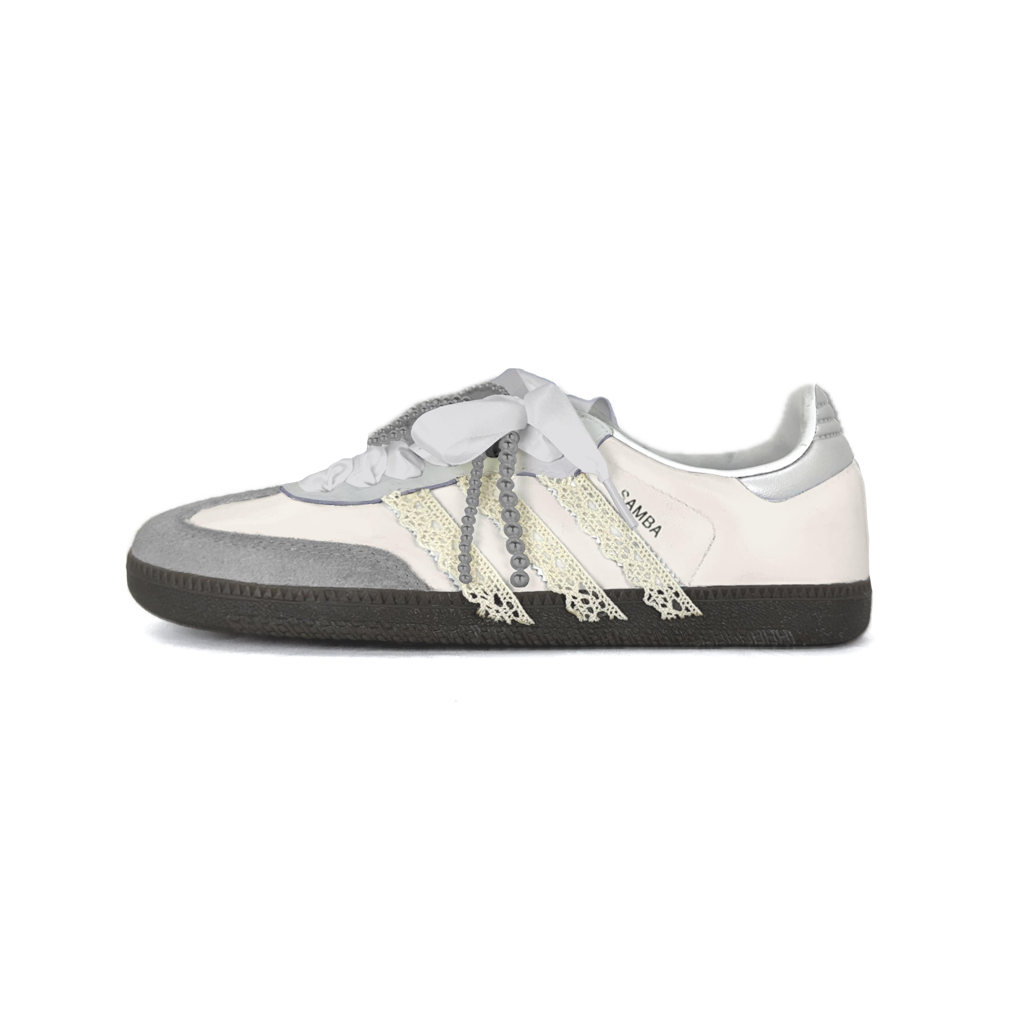 Adidas Originals SAMBA OG Wear resistant And Lightweight Low top German Army Trainers Women s Ecru B75806(Team502-) 40
Adidas Originals SAMBA OG Wear resistant And Lightweight Low top German Army Trainers Women s Ecru B75806(Team502-) 40