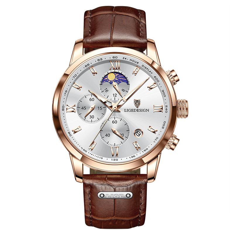 Casual Men Watch Luxury Leather Waterproof Sport Quartz Wristwatch Chronograph Military Watch for Men Relogio Masculino
Casual Men Watch Luxury Leather Waterproof Sport Quartz Wristwatch Chronograph Military Watch for Men Relogio Masculino