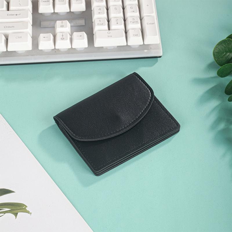 Новый женский кошелек, однотонная сумка, визитница, женский высококлассный маленький, простой и модный кошелек для монет Wallet чёрный
Новый женский кошелек, однотонная сумка, визитница, женский высококлассный маленький, простой и модный кошелек для монет Wallet чёрный