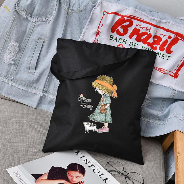 Aliwood Simple Canvas Embroider Women s Bags Large Capacity Lady Shoulder Bags Cute Girl Student Tote Bag Shopping Bags Handbags
Aliwood Simple Canvas Embroider Women s Bags Large Capacity Lady Shoulder Bags Cute Girl Student Tote Bag Shopping Bags Handbags