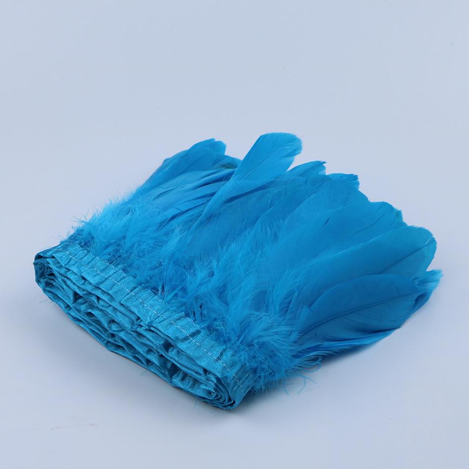 Feather Edge Goose Feather Large Floating Cloth With Skirt Clothing Accessories Feather Diy Handmade Material Dance Costume 2 Meters озеро синього кольору
Feather Edge Goose Feather Large Floating Cloth With Skirt Clothing Accessories Feather Diy Handmade Material Dance Costume 2 Meters озеро синього кольору