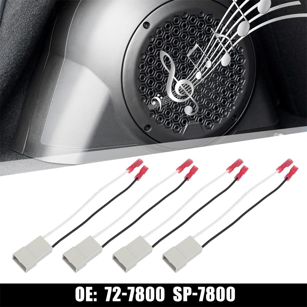 4 Pieces Speaker Wiring Harness With 72-7800 Sp-7800 Connector For Honda / Acura Mdx/Isuzu
4 Pieces Speaker Wiring Harness With 72-7800 Sp-7800 Connector For Honda / Acura Mdx/Isuzu