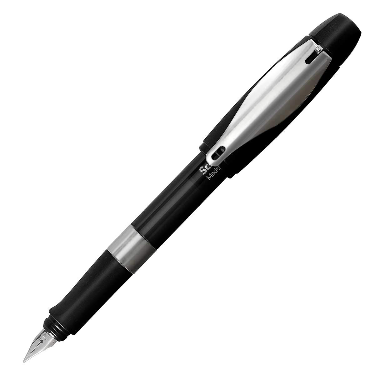 Schneider ID Fountain Pen IDFPBLKF Перо F Тип картриджа Черный/Хром Размер (Тонкая точка)
Schneider ID Fountain Pen IDFPBLKF Перо F Тип картриджа Черный/Хром Размер (Тонкая точка)