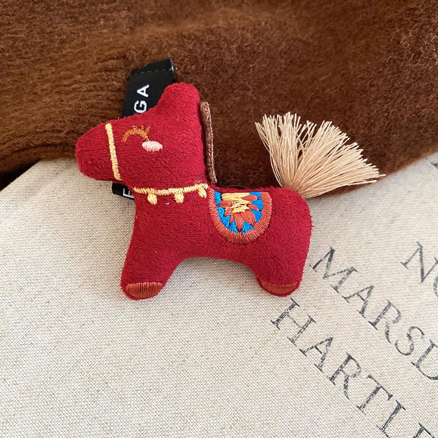 Get rich soon, natal year fabric knitting pony brooch versatile corsage accessories women
Get rich soon, natal year fabric knitting pony brooch versatile corsage accessories women