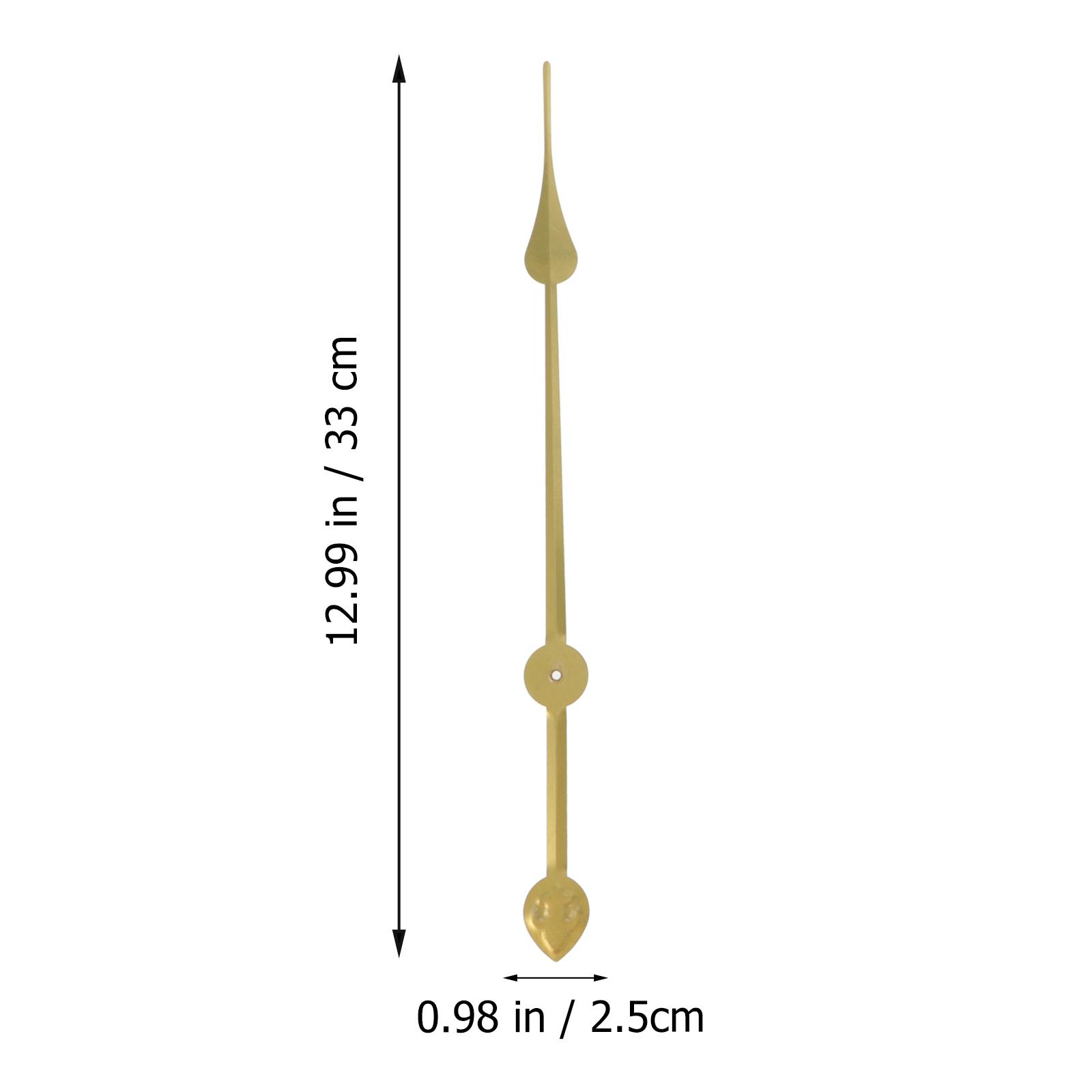 4Pcs High Quality Aluminum Clock Pointers Silent Mute Design Smooth Finish Rust Proof Long Wear Clock Movement Parts Home Office
4Pcs High Quality Aluminum Clock Pointers Silent Mute Design Smooth Finish Rust Proof Long Wear Clock Movement Parts Home Office