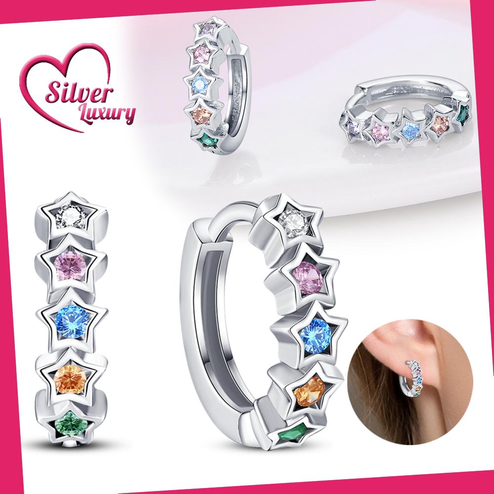925 Silver Women Earrings Girls High-end Jewelry Valentine s Day Gifts Colorful Geometric Heart-Shaped Hoop Earrings
925 Silver Women Earrings Girls High-end Jewelry Valentine s Day Gifts Colorful Geometric Heart-Shaped Hoop Earrings