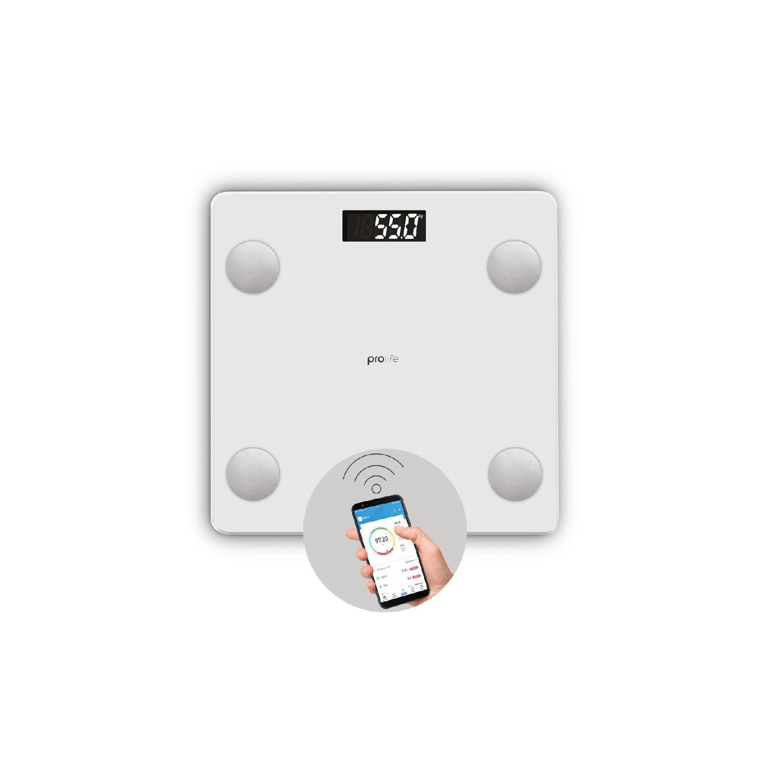 Psc12 Prolife Fat Meter Smart Bluetooth Весы Белый 
Psc12 Prolife Fat Meter Smart Bluetooth Весы Белый