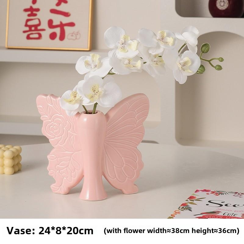 BRButterfly Ceramic Vase Creative Porcelain Flower Pots Desk Decoration Flower Arrangement Floral Vases Room Aesthetic DecorEY
BRButterfly Ceramic Vase Creative Porcelain Flower Pots Desk Decoration Flower Arrangement Floral Vases Room Aesthetic DecorEY
