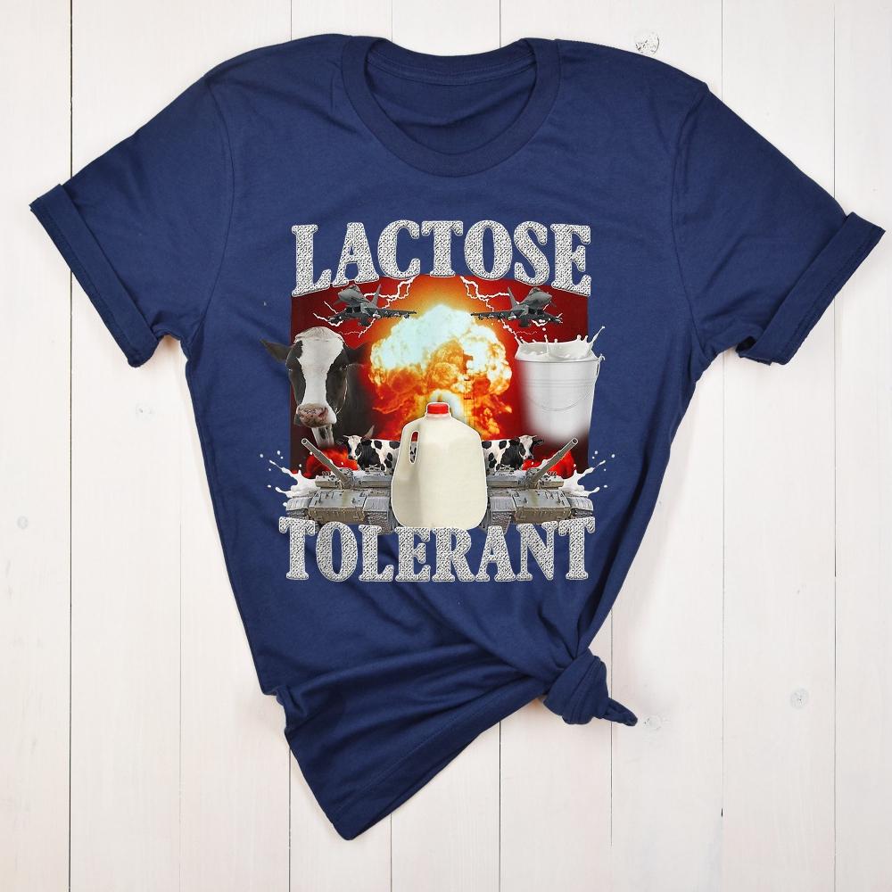 Lactose Intolerant Weird TShirt Funny Tee Unisex Women Fashion Cotton Oversized Loose Harajuku Summer Streetwear Weird Dark Humor S
Lactose Intolerant Weird TShirt Funny Tee Unisex Women Fashion Cotton Oversized Loose Harajuku Summer Streetwear Weird Dark Humor S